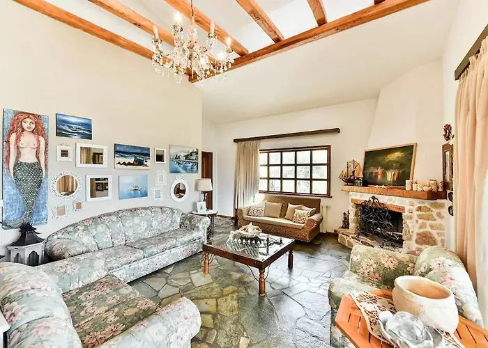 Azure Coast Seafront Retreat Villa Mola Kalyva
