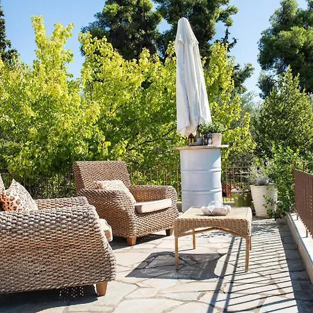 Villa Azure Coast Seafront Retreat Mola Kalyva